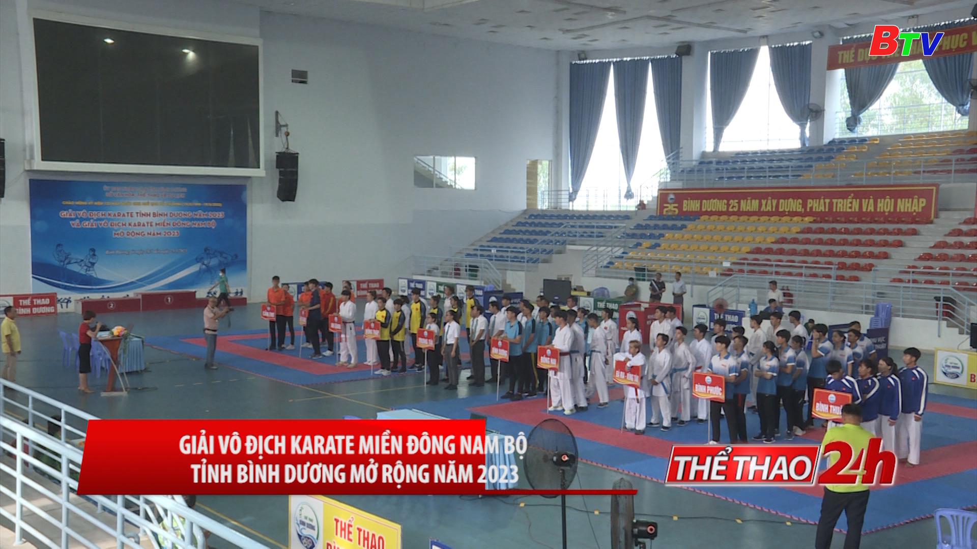Giải vô địch Karate miền đông Nam bộ tỉnh Bình Dương mở rộng 2023